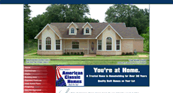 Desktop Screenshot of americanclassichomes.info